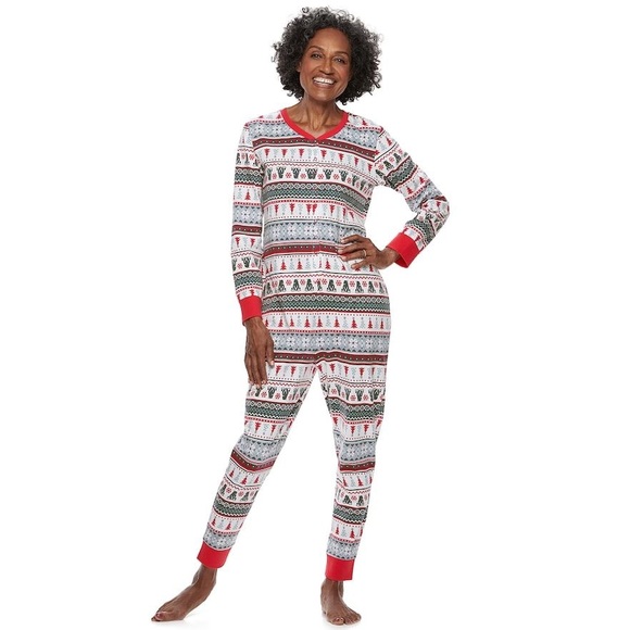 jammies Other - Jammies • Christmas Fleece Adult Onesie Pajamas